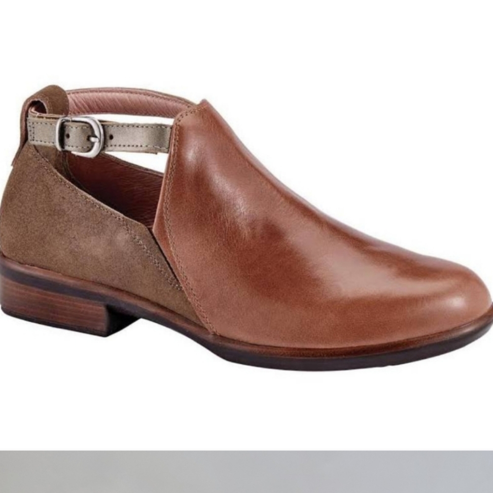 NAOT Kasmin Transitional Leather Cut Out Bootie